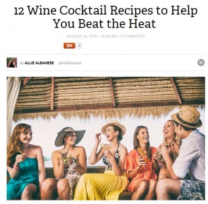 12 wine cocktail recipes goodvisuel